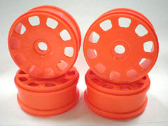 Wheel (4pcs/F-Orange/MP9)