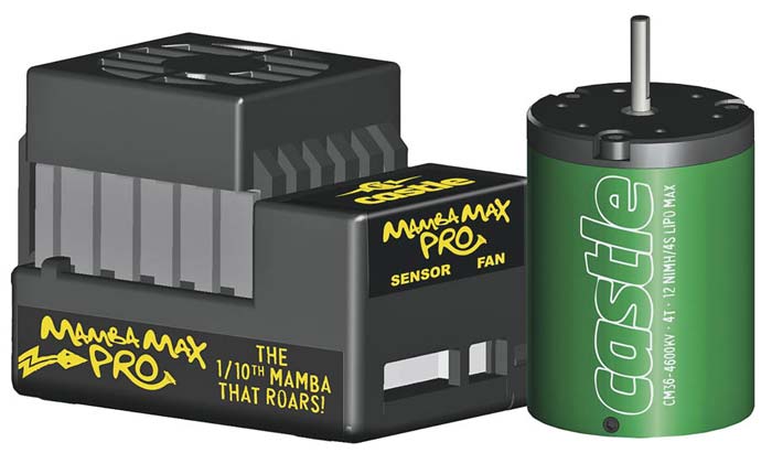 Mamba Max Pro ESC/5700 Motor Combo 1/10